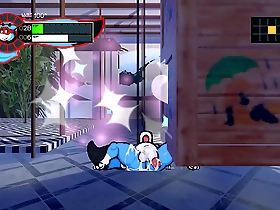 Endless ninja gang bang in gay hentai game porn play