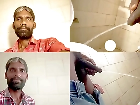 Playboy Rajeshs steamy bathroom scenes: pissing, massaging and rubbing