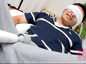 Gay sex with an Asian man who is very sensitive and has a hard cock.