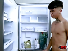 Skinny hairy bear has intense raw gay sex with friend
