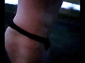 Young gay guy has sex with his sister’s toyboy in the woods