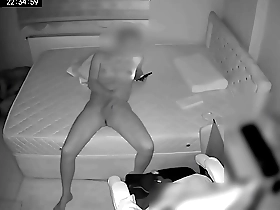 Real homemade gay video of a horny and bored guy on webcam.
