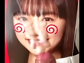 Ainai Akitas facial with a huge load of cum
