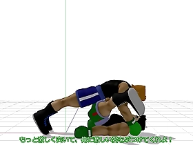 Little Macs gay scene 3 in the popular video game Punch Out!!