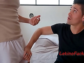 Straightish Latino tries out gay sex with Enrique Mudu and James VIP