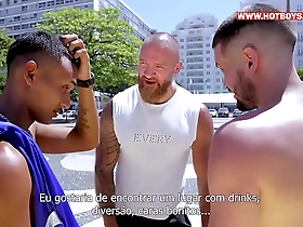 Hot gay action with Russian tourist and big cock fetish