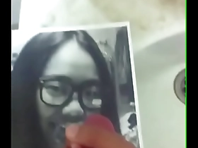 Big load in glasses: Asian soloboy’s tribute