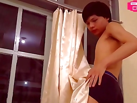 Hot Asian cutie Hansel Thio in a sexy solo performance