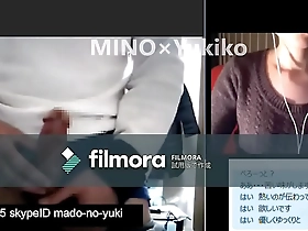 Virtual sex on social media with Japanese beauty Yukiko: 25th November 2016