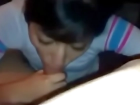 Asian MILF gets gang banged in front of her husband
