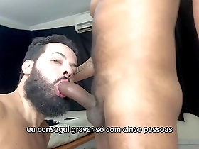 Gay blowjob competition with different angles and techniques