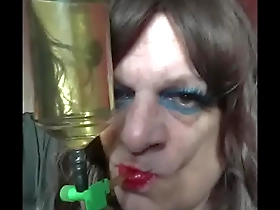 Mark Wright, bisexual crossdresser, loves to swallow piss.