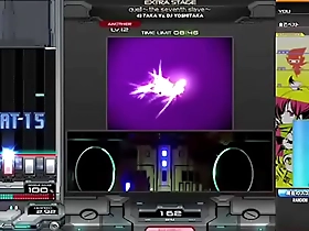 Japanese stool dance in beatmania IIDX quell ~the seventh slave~ AAA 2(2929)