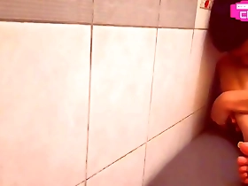 Hansel Thios solo set: Asian cuties relaxing bath with self-pleasure