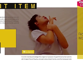 I am an Asian model and I am on a photoshoot for the Cover Boy Beauty Magazine.