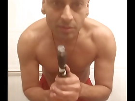 Solo boys solo pleasure with a katana sword