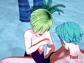Hot scenes of Zoro and Sanji’s forbidden love in One Piece