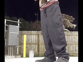 Explicit video of an erotic night shift nurse who gets aroused during a 3 a.m. smoking break