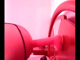 Gay anal sex with a dildo