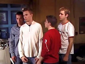 Hypnosis and gay sex with straight boy