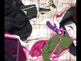 Amateur gay house sitting and stealing panties from neighbors